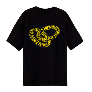 DVRGNC Rings Tee | Black